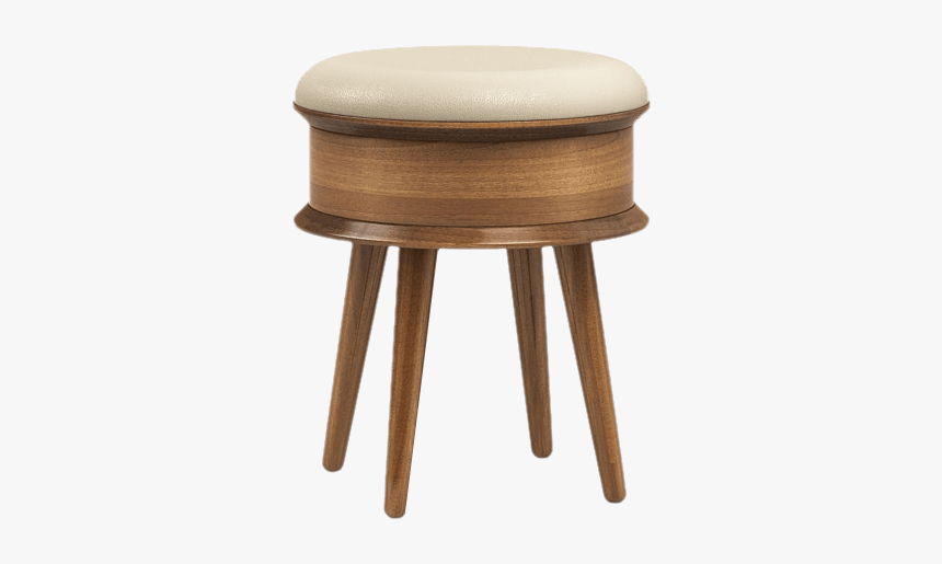 Ethan Stool With Seat Pad - Bar Stool, HD Png Download