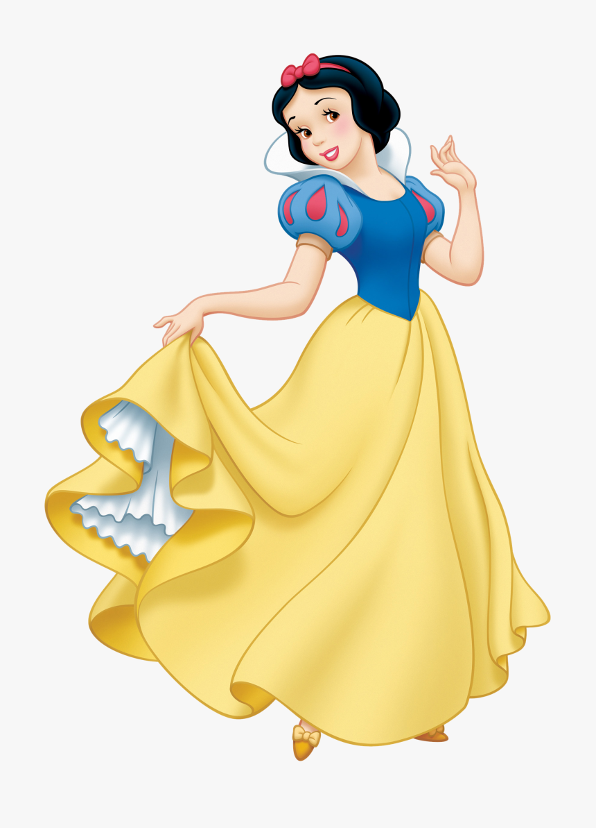 Snow White Dress Cartoon, HD Png Download
