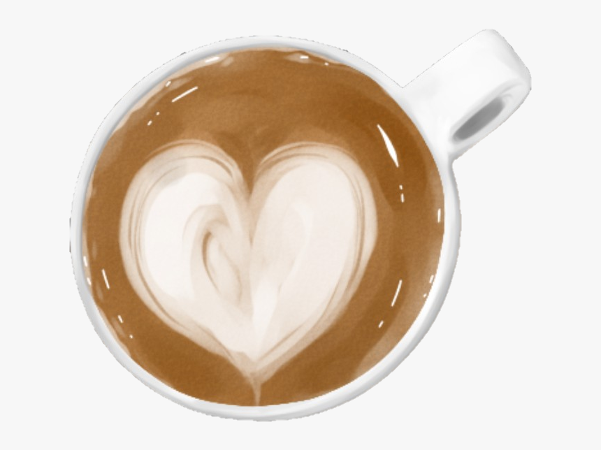 #coffee #coffeecup #cup #heart #hearts #love #daddybrad80 - Coffee Milk, HD Png Download