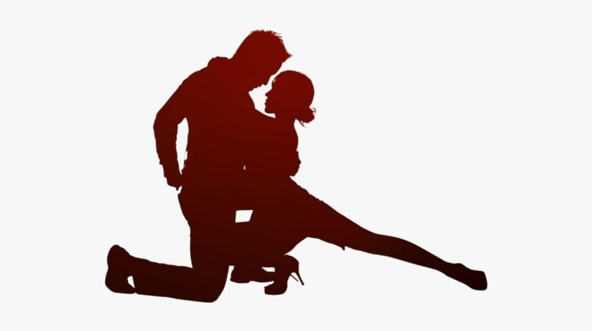 Transparent Romantic Couple Dancing Clipart, Romantic - Silhouette, HD Png Download