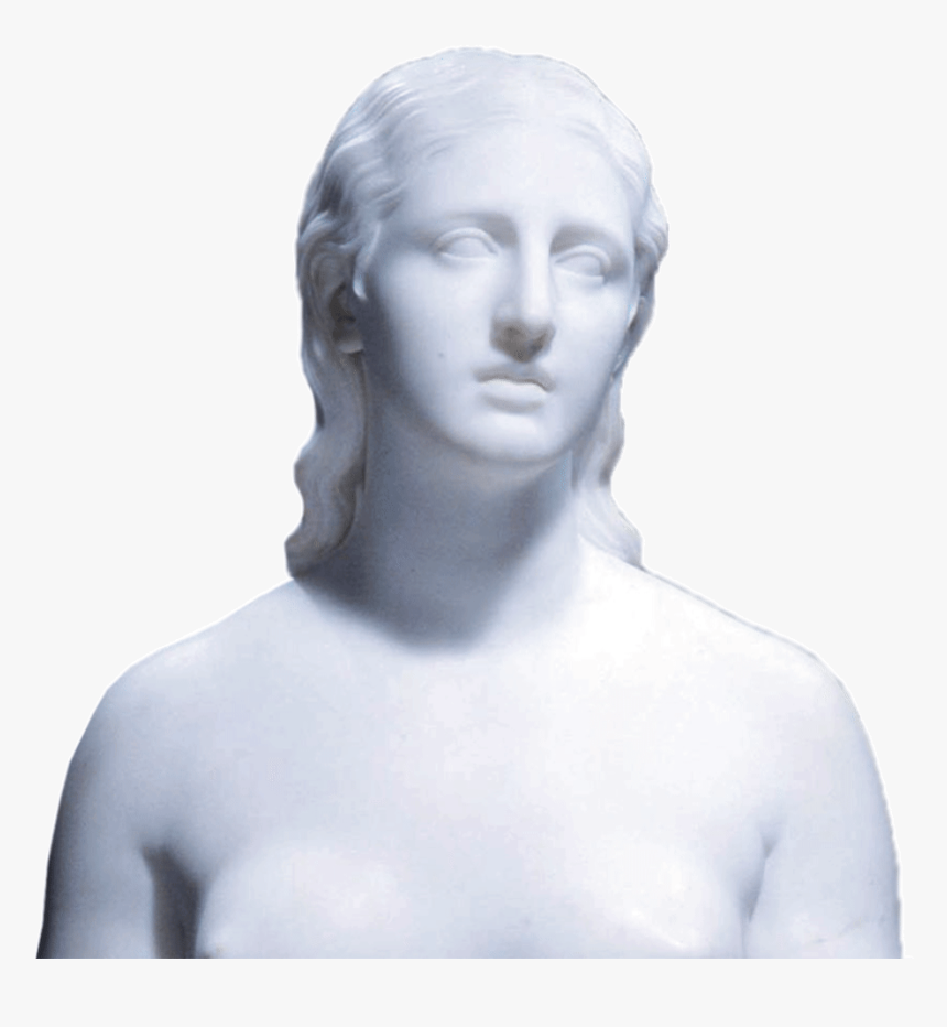 Statue Gif - Vaporwave Statue Crying Png, Transparent Png