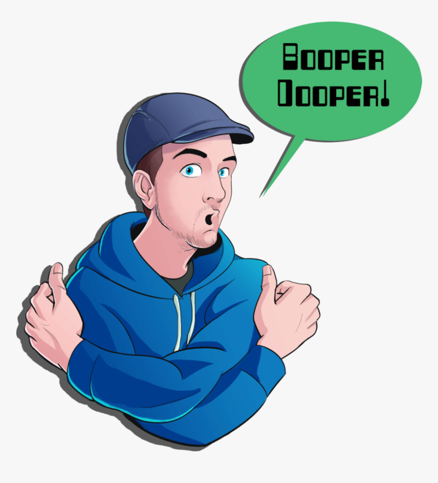 Jacksepticeye Transparent Cap - Cartoon, HD Png Download