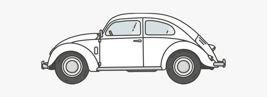 Volkswagen Clipart Black And White, HD Png Download
