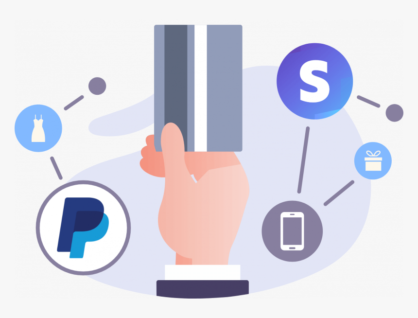 Image If A Suited Man S Hand Swiping A Credit Card - Graphic Design, HD Png Download