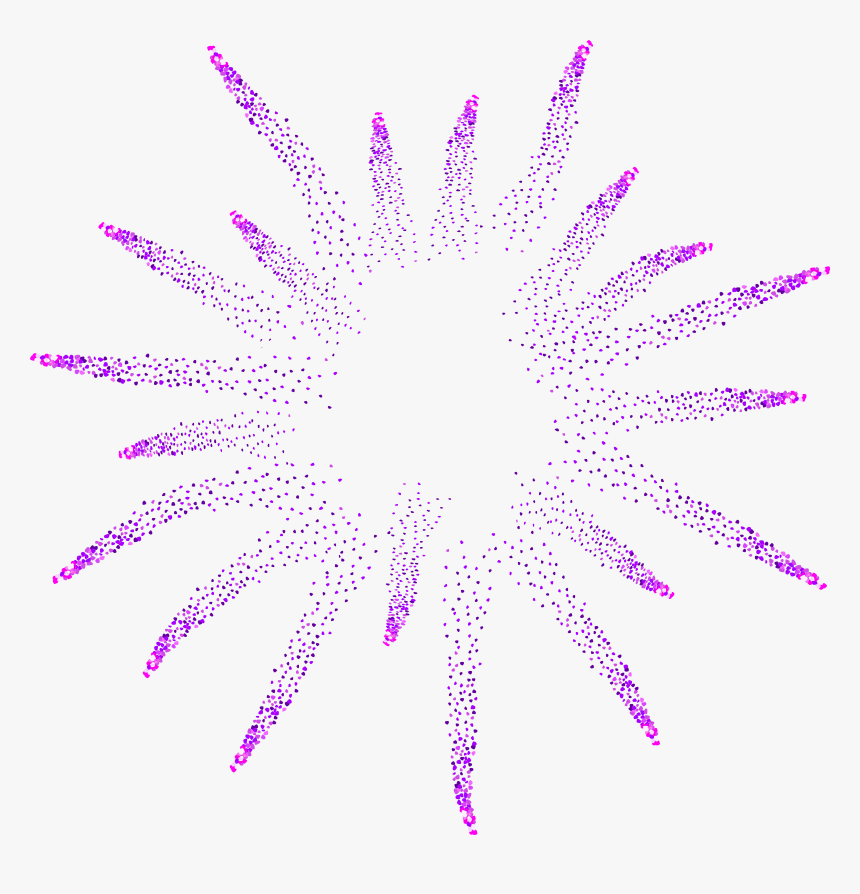 Purple Fireworks Clip Art Png Image, Transparent Png