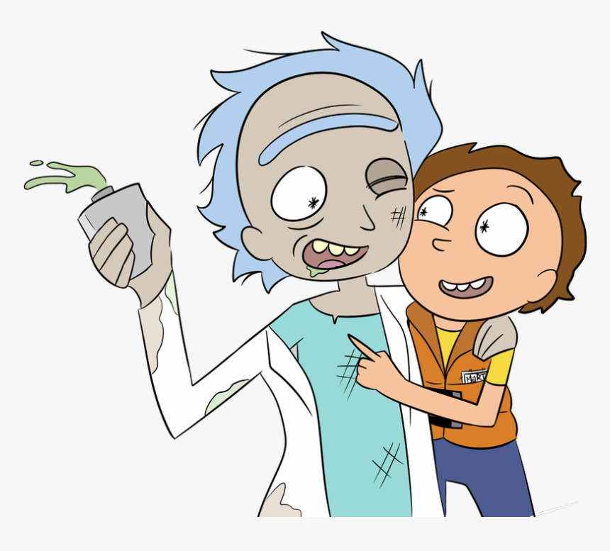Rick And Morty Png - Cartoon, Transparent Png