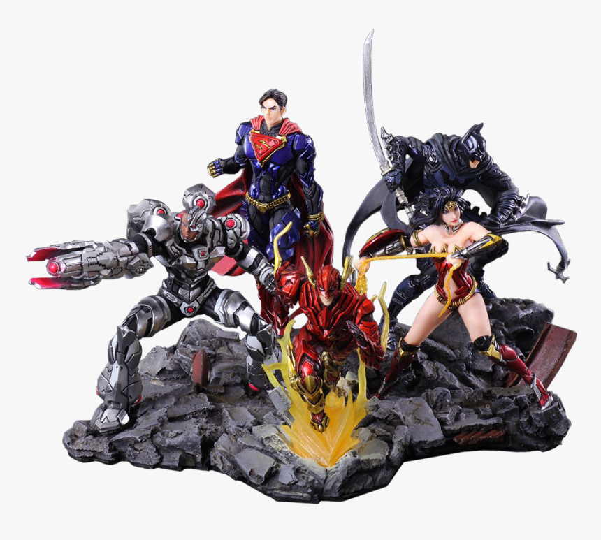 Dc Comics Variant Trading Arts Blind Box Vinyl Figure - Justice League, HD Png Download