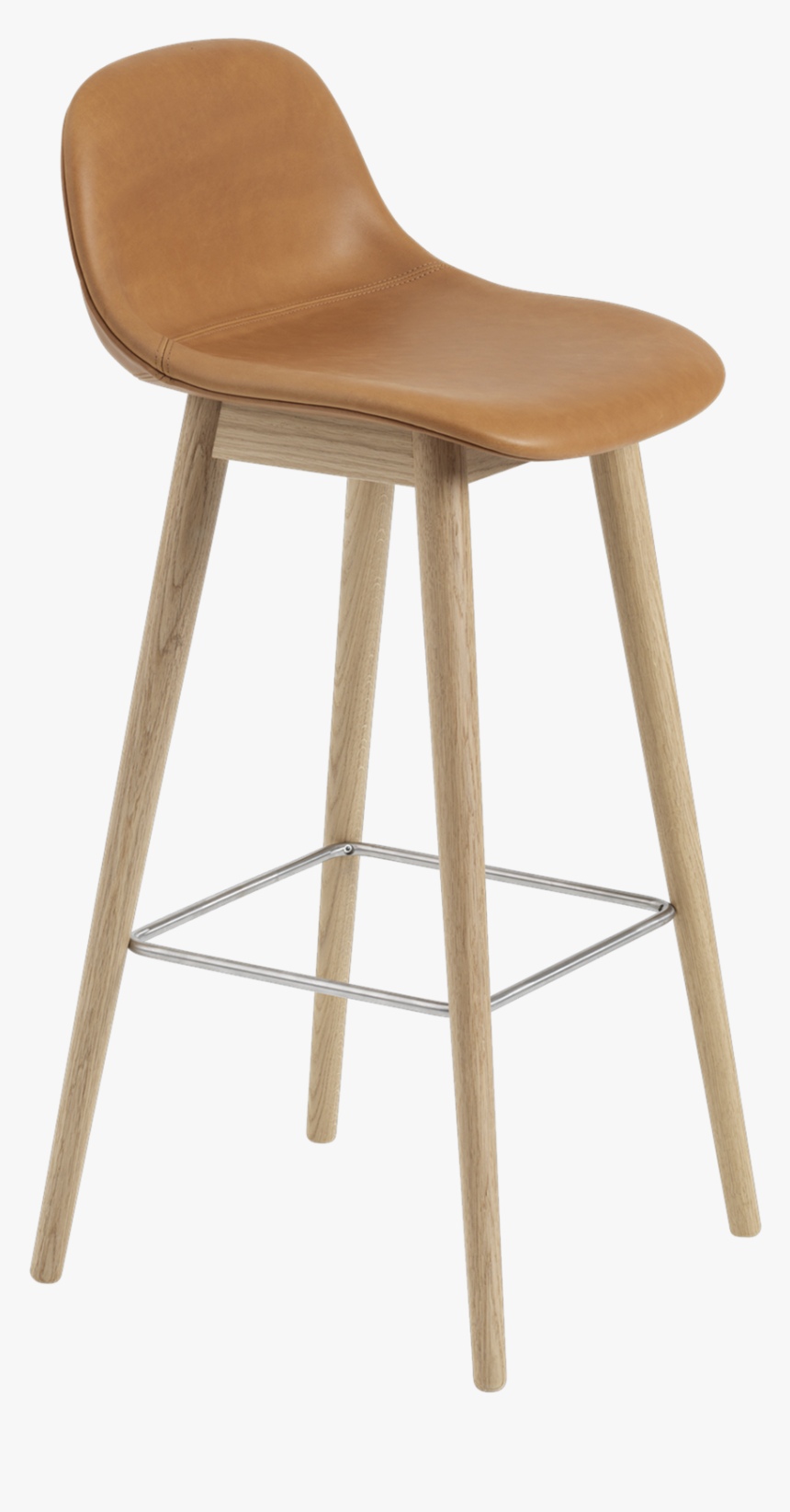 Fiber Bar Stool - Muuto Fiber Bar Stool, HD Png Download