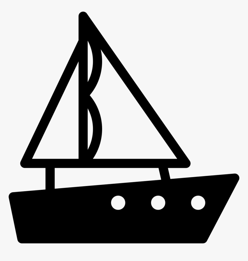 Sailboat Facing Right, HD Png Download