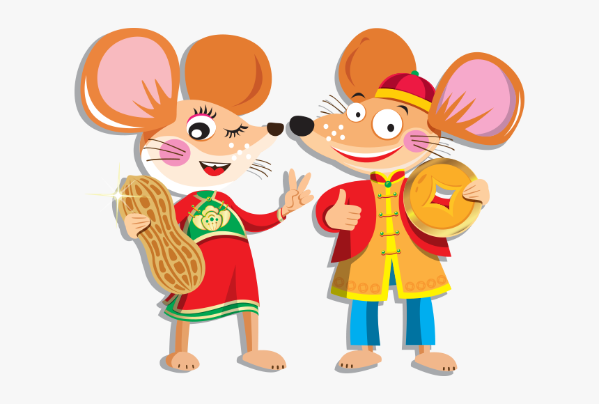 About - Mouse Chinese New Year Png, Transparent Png