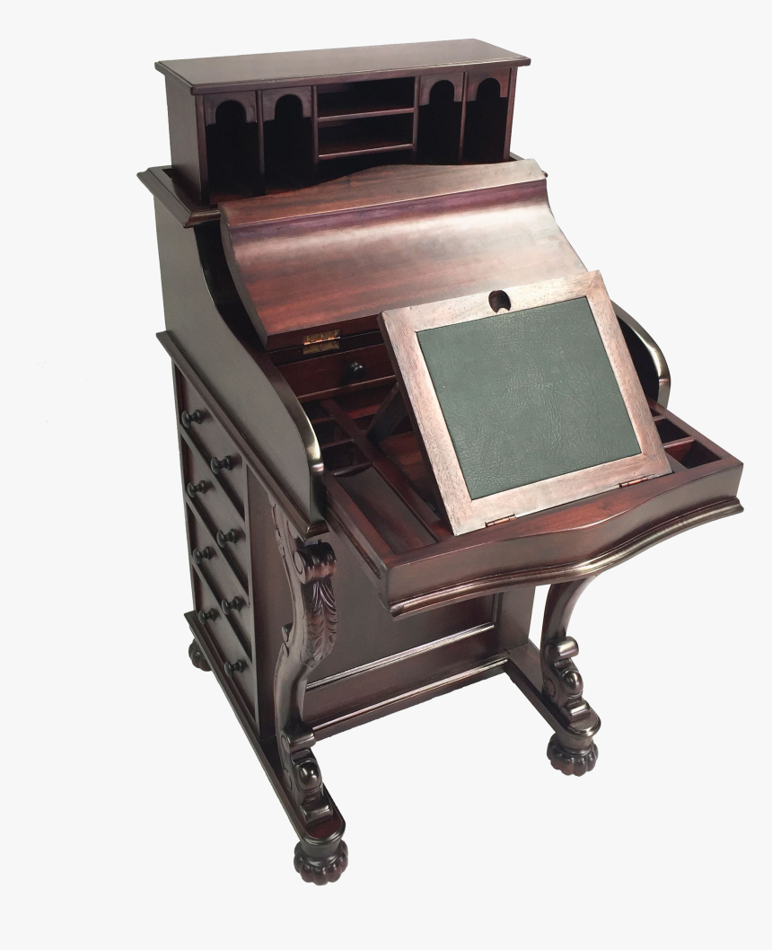 Davenport Desk Png Photos - Secretary Desk, Transparent Png