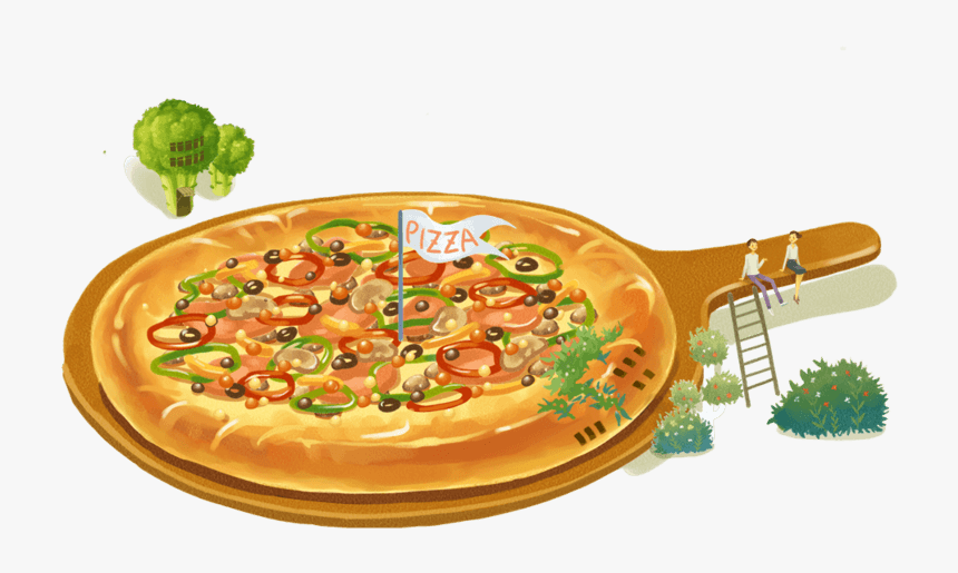 橙子 橙色 插画 水果 美食 - Illustration, HD Png Download
