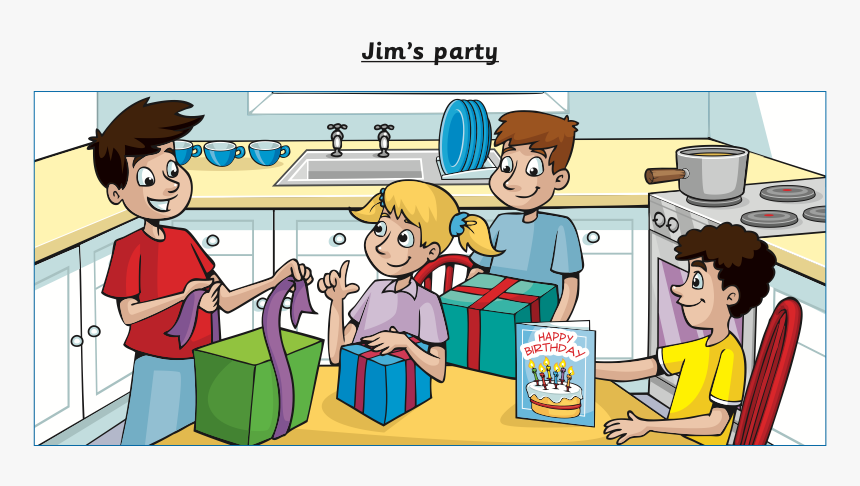 Jim S Party - Movers Writing Part 5, HD Png Download