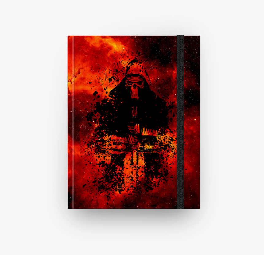 Caderno Kylo Ren Star Wars De Mark Zerumna - Modern Art, HD Png Download