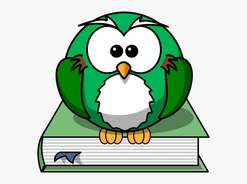 Owl Clipart Read Free Art Owl Owl - Cartoon Owl Education, HD Png Download