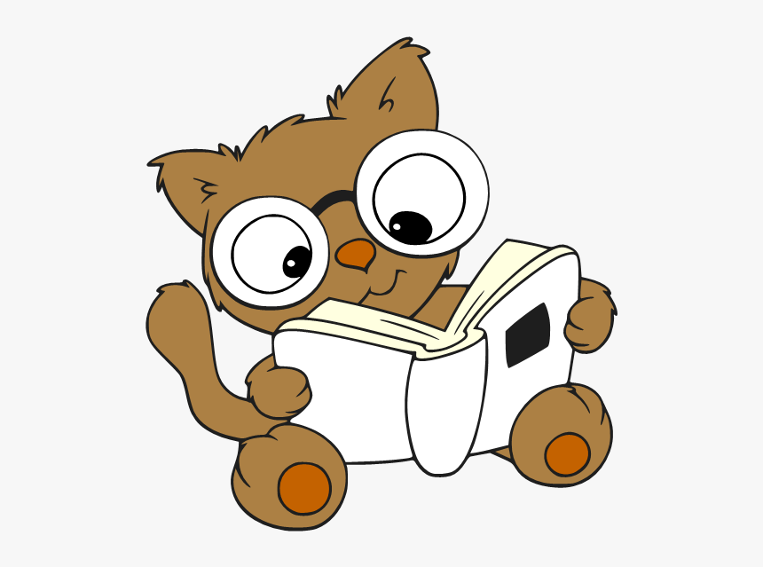 Reading Cartoons Related Keywords Suggestions - Cartoon Related To Library, HD Png Download