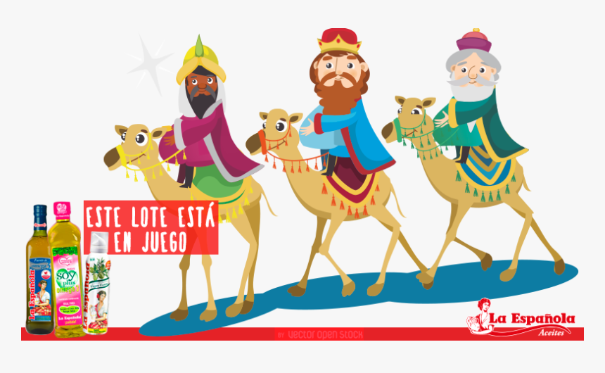 Cartoon Wise Men On Camels, HD Png Download