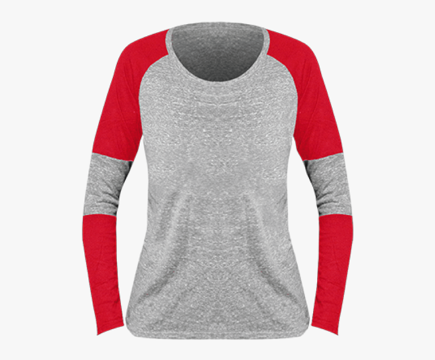 Fan Cloth Ladies - Long Sleeve Tee - Red, HD Png Download