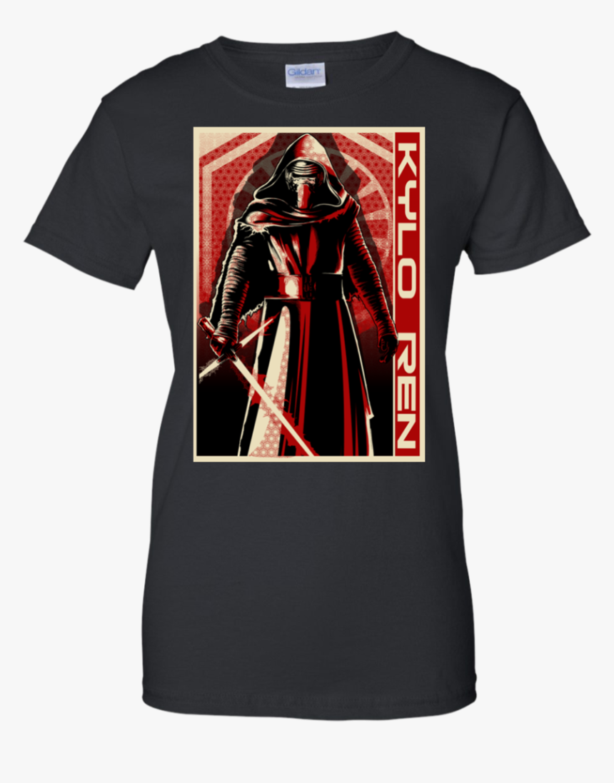 Kylo Ren Poster T Shirt & Hoodie - T-shirt, HD Png Download