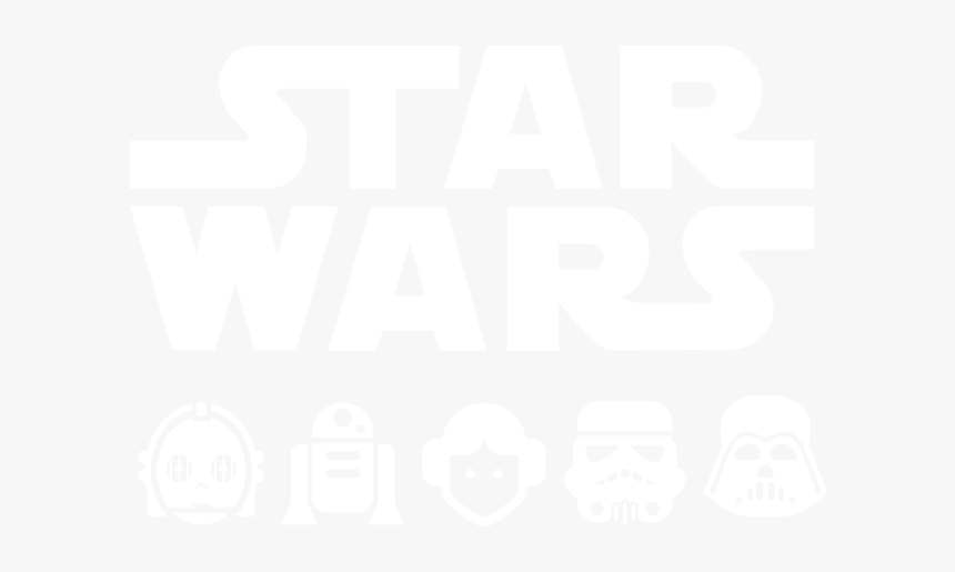 Vinilos Decorativos Y Pegatinas Star Wars - Vector Star Wars Icons, HD Png Download