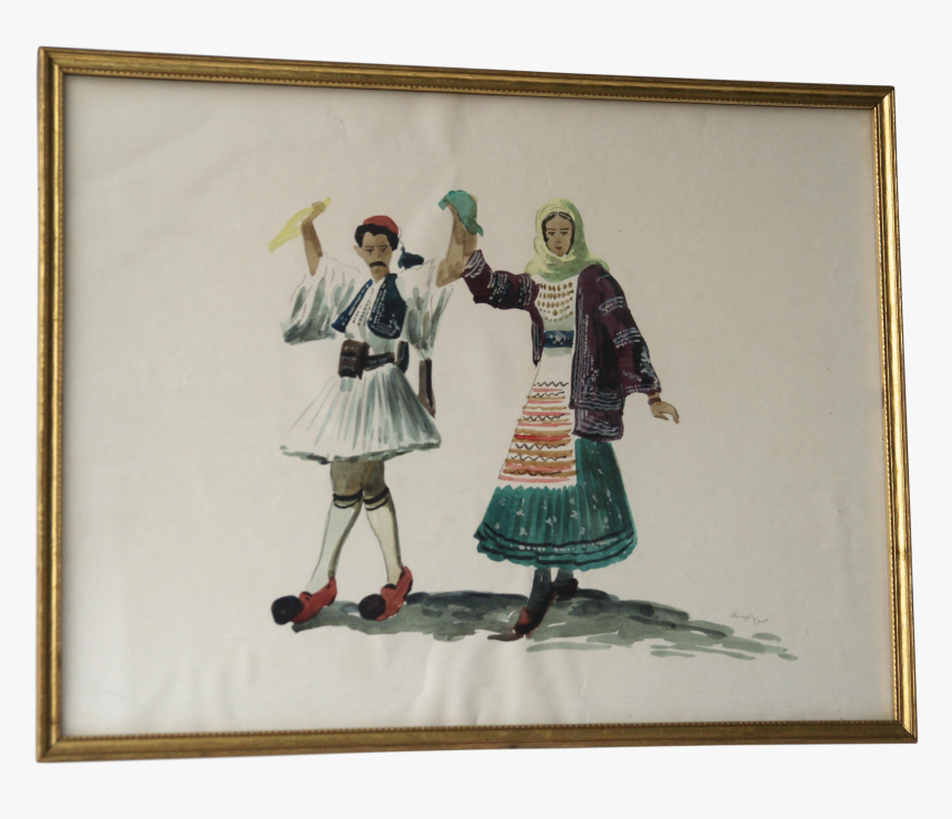 Folk Dancers - Picture Frame, HD Png Download