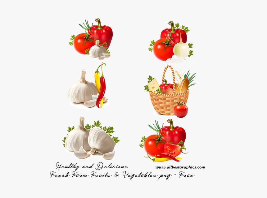 Free Vector Vegetables, HD Png Download
