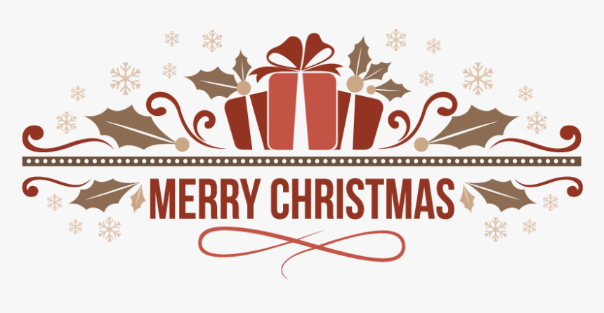 Merry Christmas Sticker Png, Transparent Png
