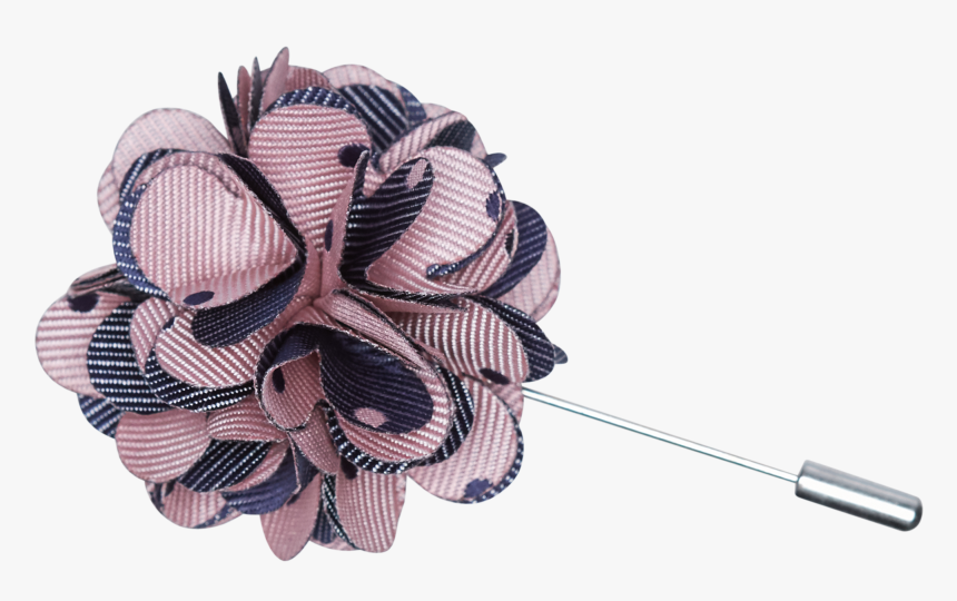 Floral Lapel Pin - Headpiece, HD Png Download
