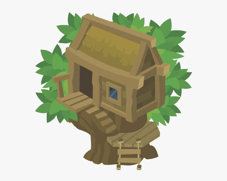Tree House - Illustration, HD Png Download