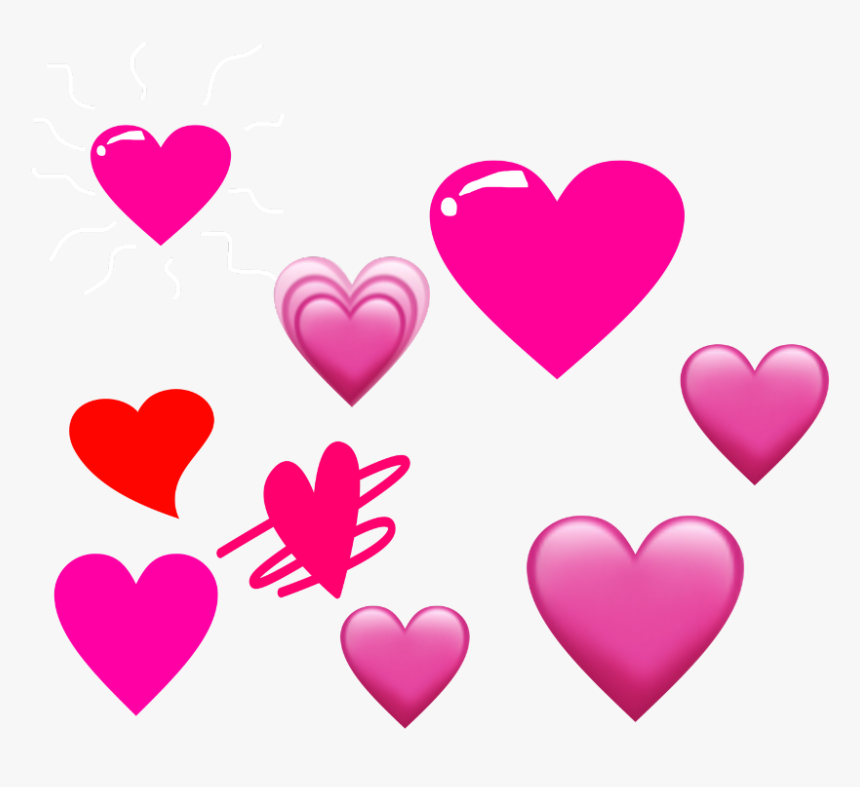 #hearts #nine #9 #love #lovely #two #one #2 #1 #line - Heart, HD Png Download