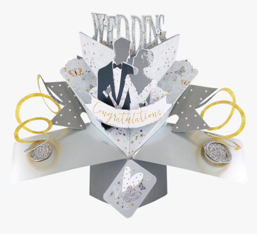 Wedding Day Pop-up Greeting Card - Pop Up Karte Hochzeit, HD Png Download