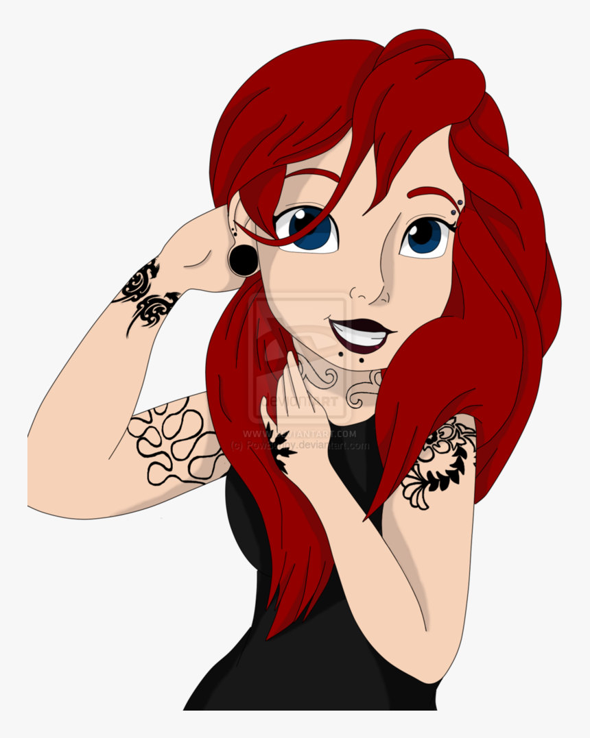 Punk Rock Ariel, HD Png Download