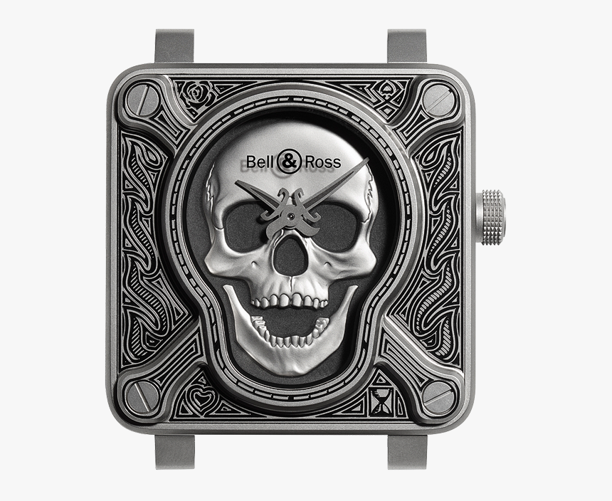 Bell And Ross Laughing Skull, HD Png Download