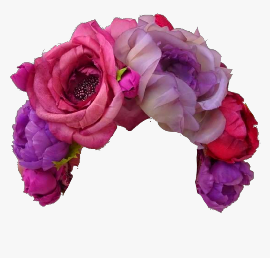 #rose #flower #nature #art #stickers #freetoedit #crown - Hybrid Tea Rose, HD Png Download