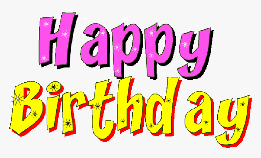 Happy Birthday Clip Art Free, HD Png Download