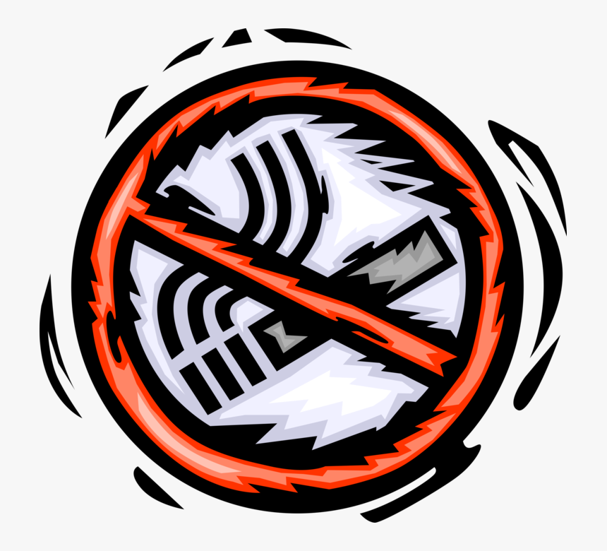 No Smoking Sign Image Illustration Of Or , Png Download, Transparent Png