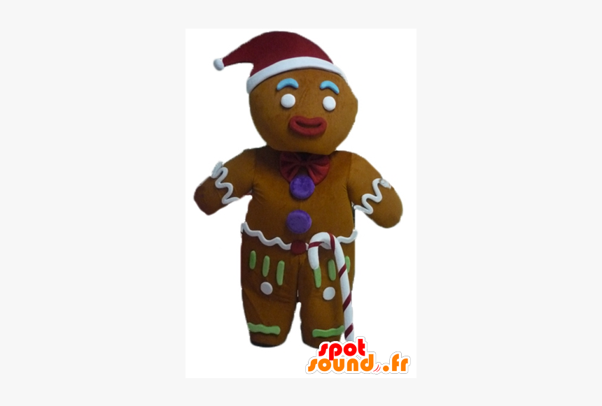 Ti Cookie Mascot, Famous Gingerbread In Shrek - Deguisement Bonhomme De