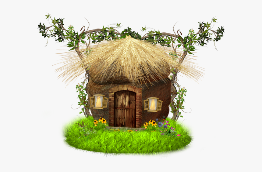 House On The Rock Clipart Clip Royalty Free Png Rock - Grass House Png, Transparent Png