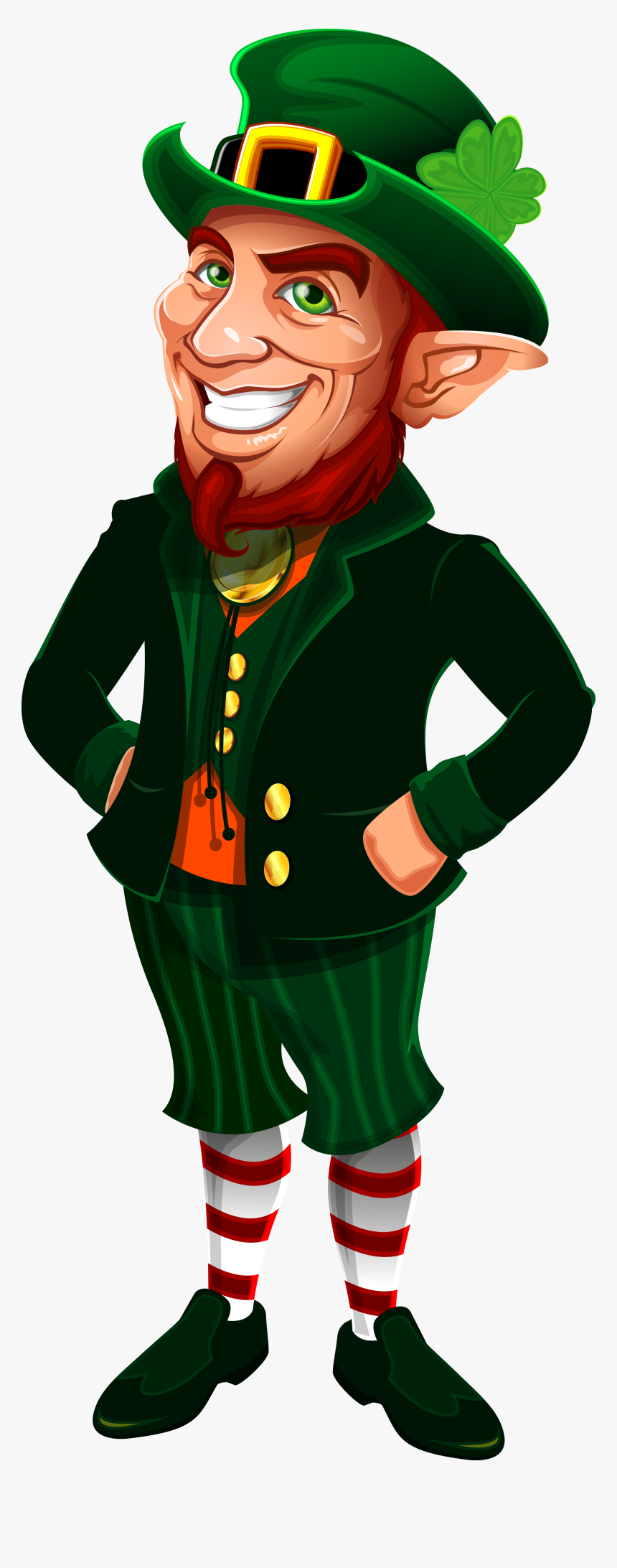 Lucky Leprechaun Slot Logo Png, Transparent Png