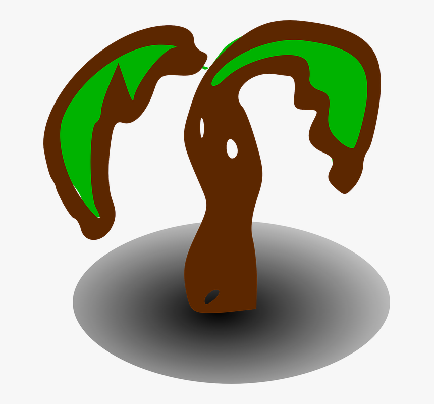 Palm Tree Clip Art, HD Png Download