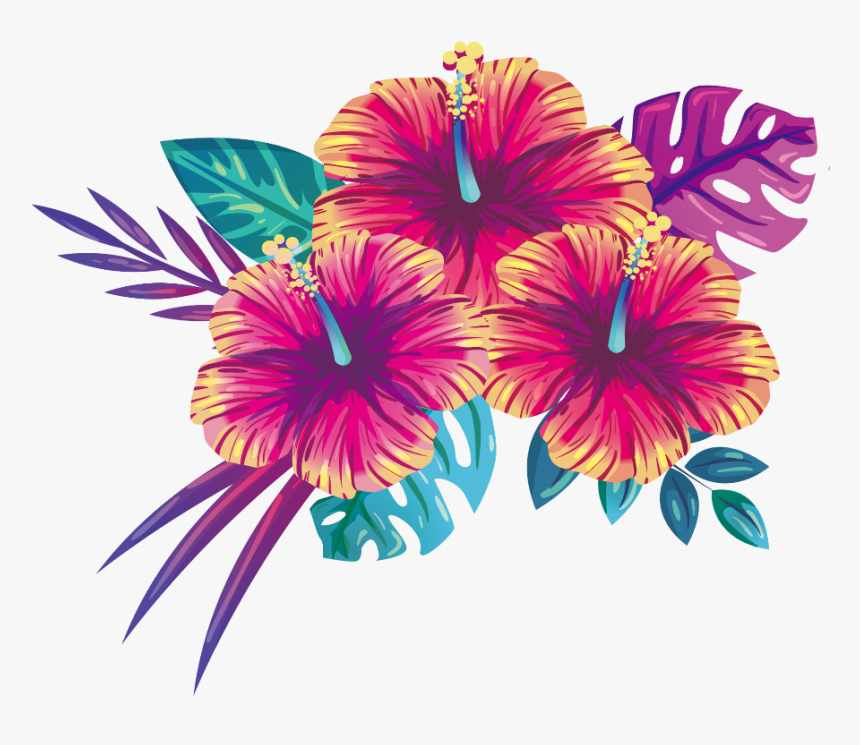 #mq #flowers #flower #purple #tropical - Summer Flowers Png, Transparent Png