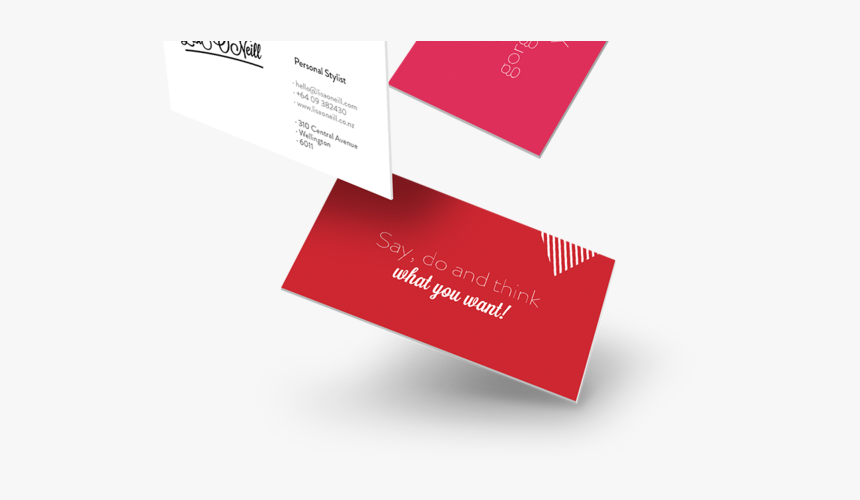 Falling Business Card B, HD Png Download
