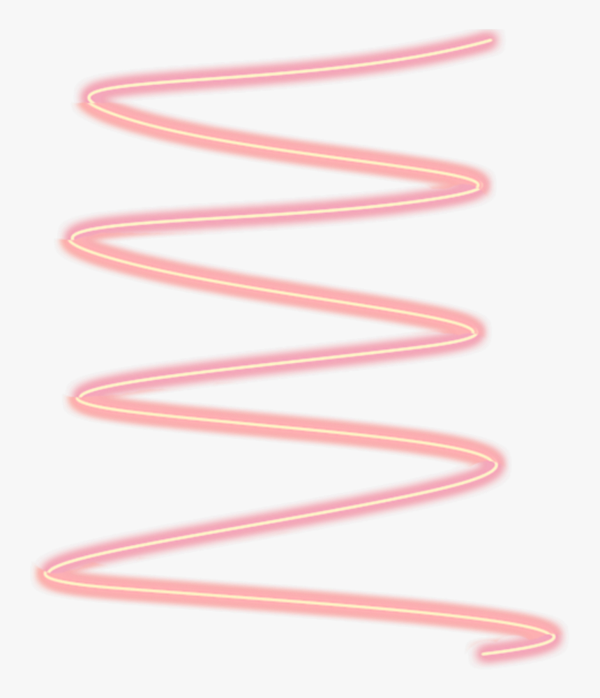 #swirl #pastel #orange #neon #orangeandpastel #pink - Wire, HD Png Download