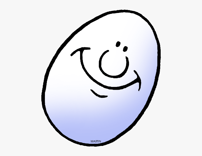 Clip Art Hen With Eggs Clipart Kid - White Egg With Face, HD Png Download