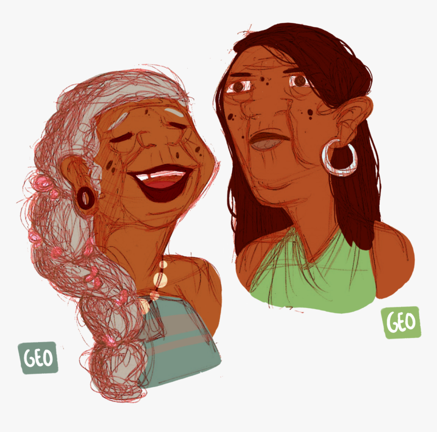 Moana Sketches, Based Off The Book - Cartoon, HD Png Download