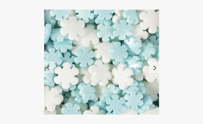 710-5070 Sprinkle Copo De Nieve Perlado/azul - Wilton Snow Sprinkles, HD Png Download