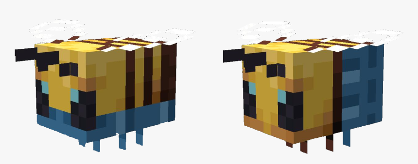Pszczola W Minecraft Ze Spodniami, HD Png Download