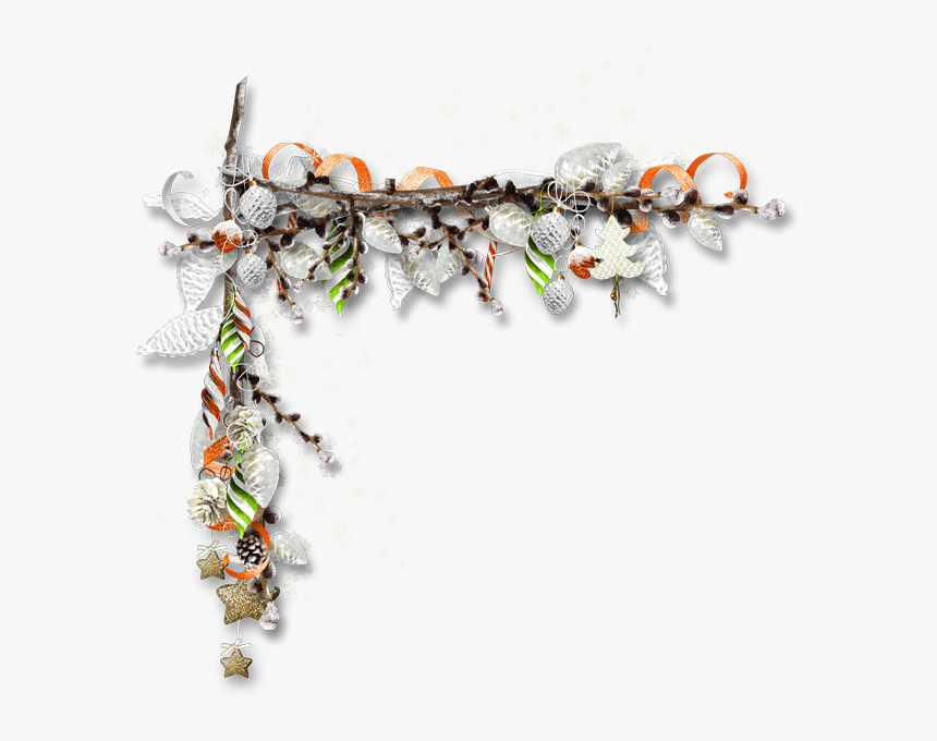 Tubes Coin De Noël Png, Transparent Png