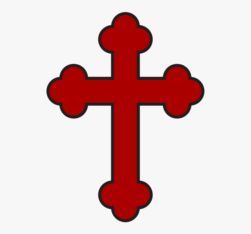 Baptism Gold Cross Clipart, HD Png Download