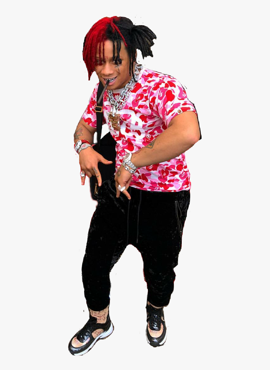 #trippieredd #big14 #slippyredd - Girl, HD Png Download